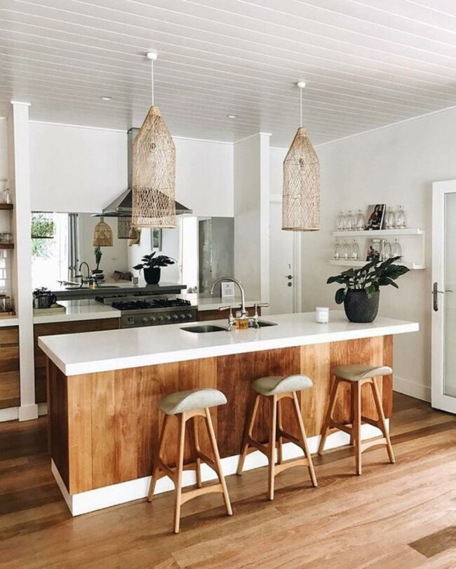 Wooden Warmth Kitchen
