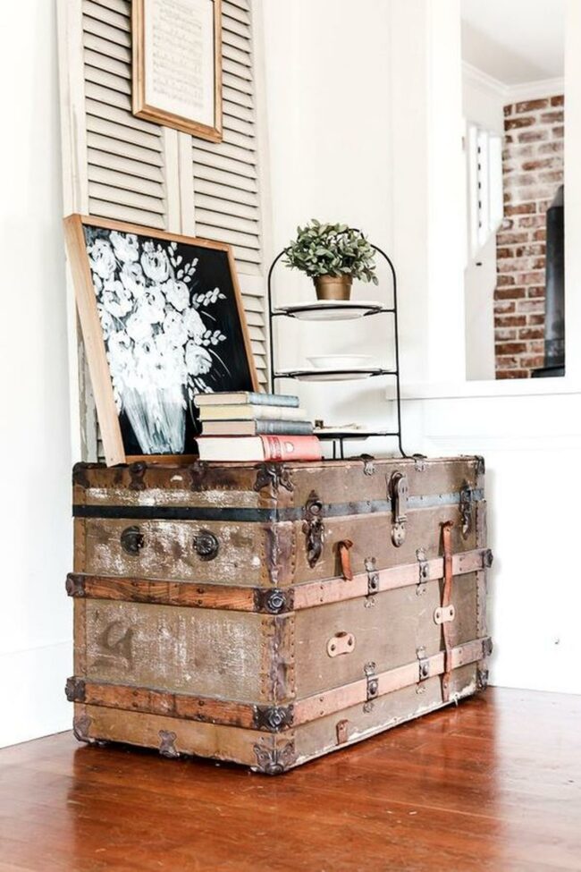 Vintage Trunk Storyteller Corner