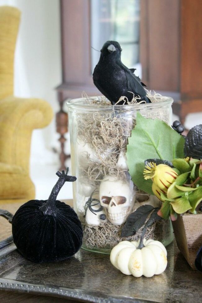 Gothic Crow Terrarium