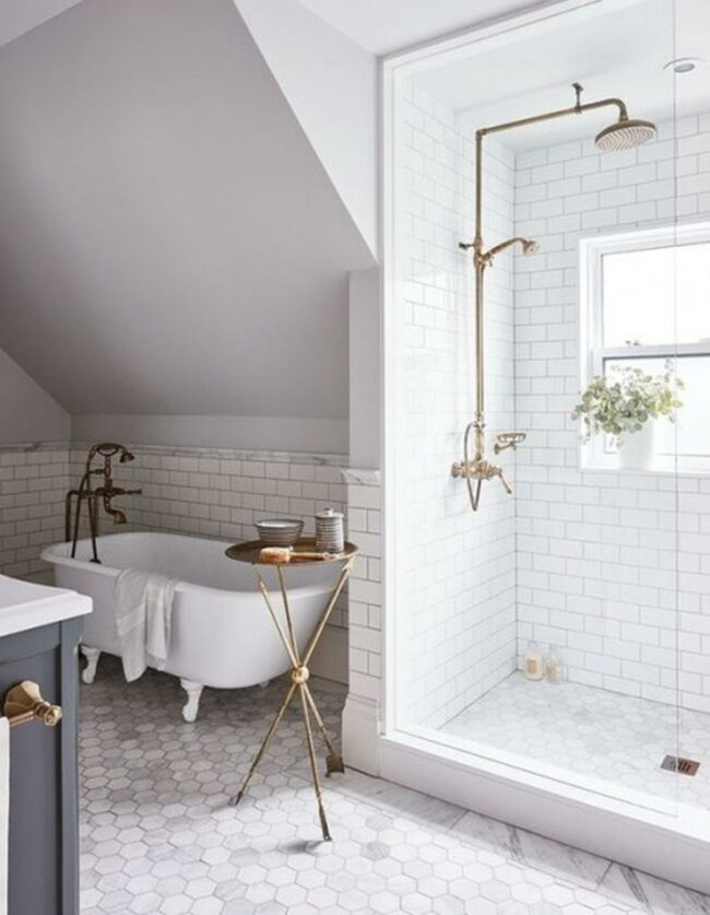 White Subway Tiles Sanctuary