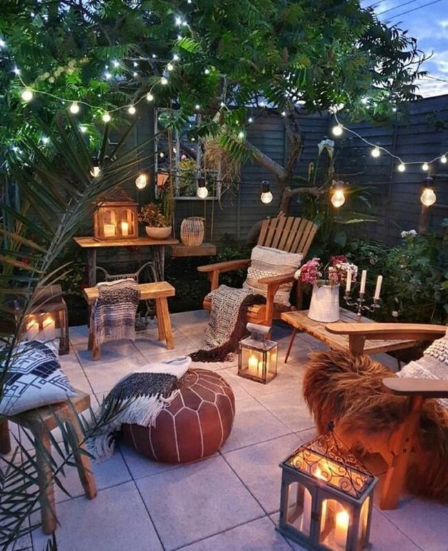 Wooden Sanctuary Garden Glow
