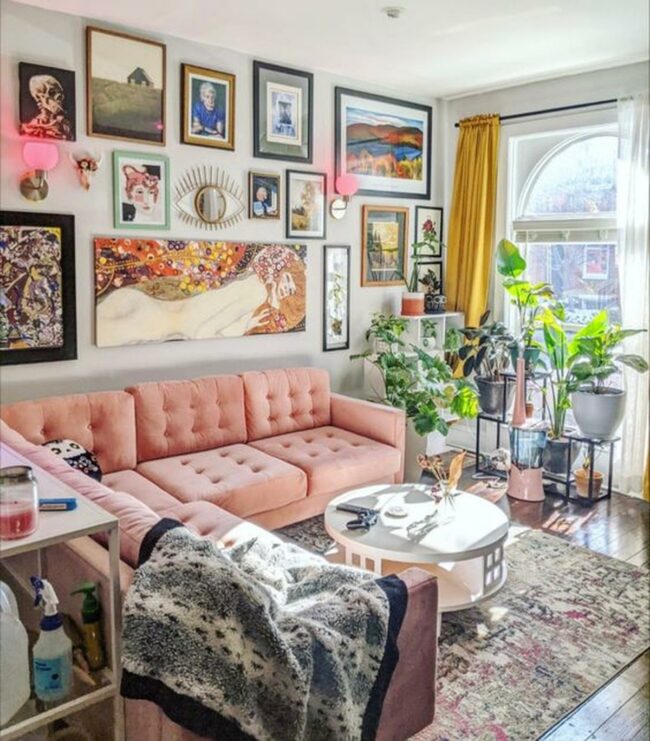 Green Plant Paradise Living Room