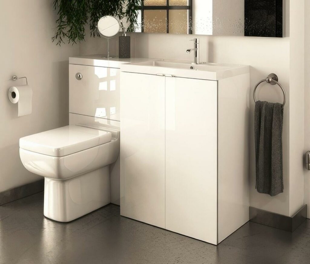 40 Elegant Toilet Sink Combos For Space-Saving Bathrooms