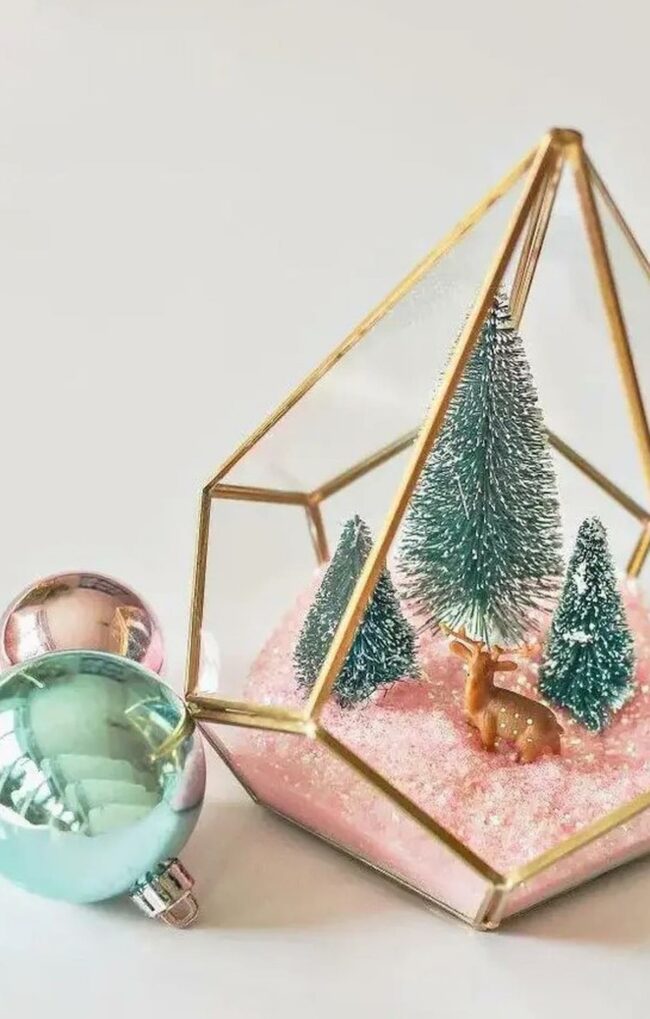 Golden Glitter Winter Wonderland