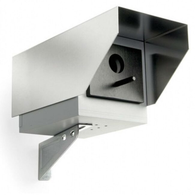 Sleek Silver Avian Shelter