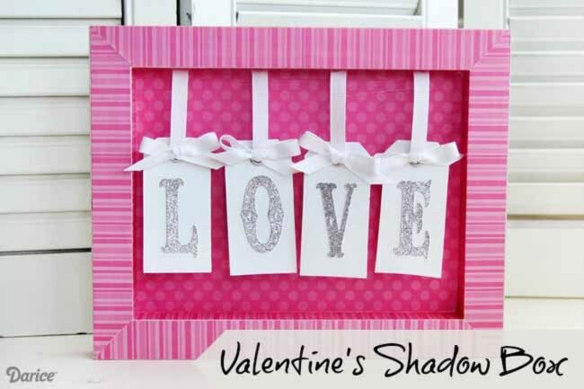 Pink Silver Love Tags