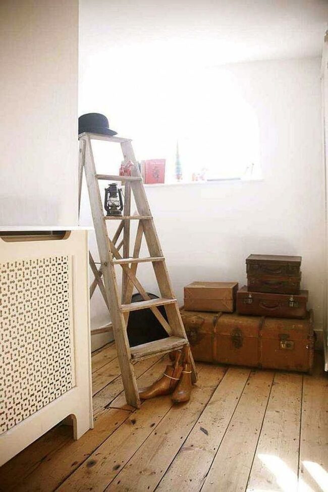 Sunlit Vintage Corner Display