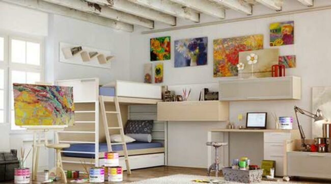 Colorful Artist's Loft Retreat