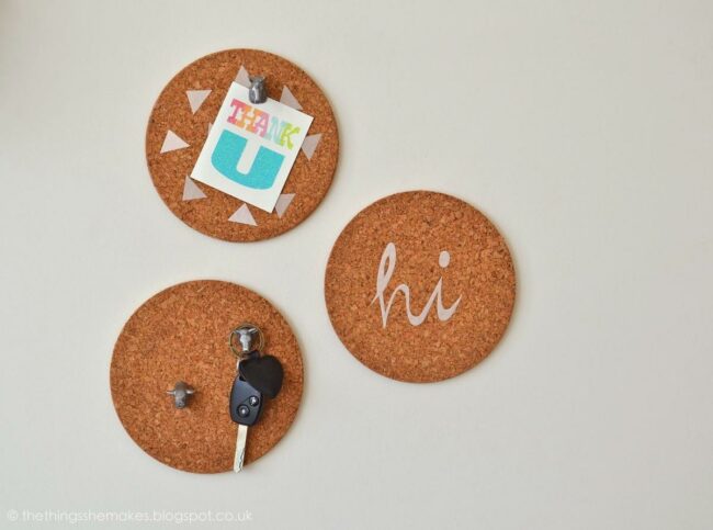 Colorful Cork Communication Boards
