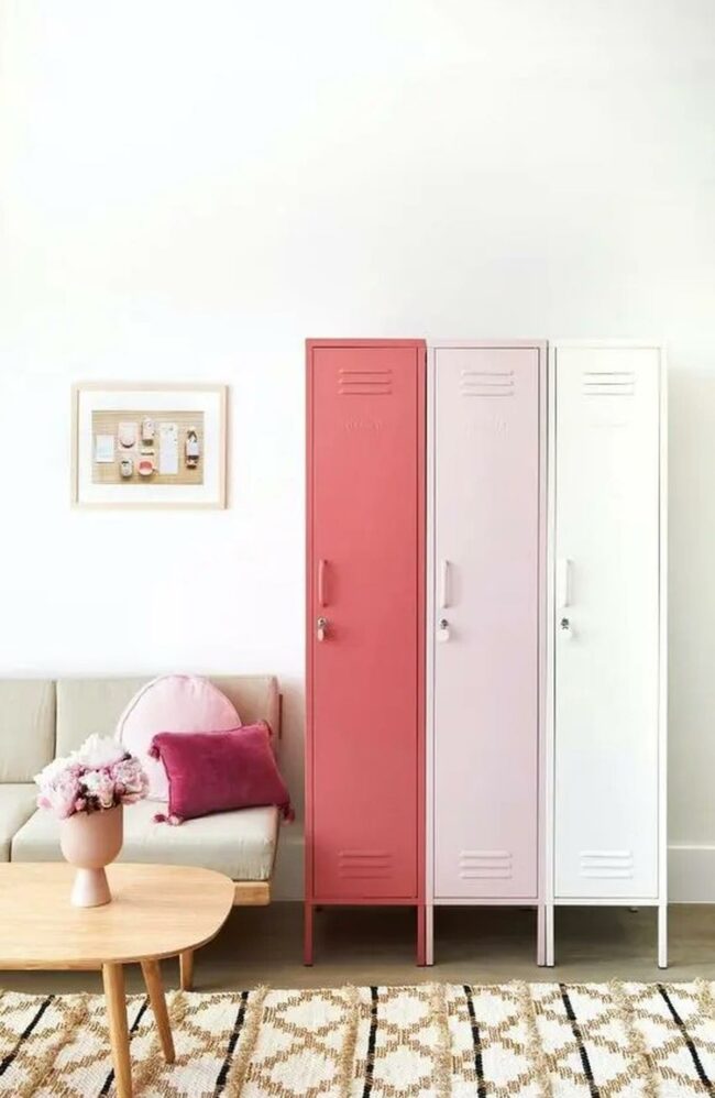 Colorful Lockers Playroom Corner