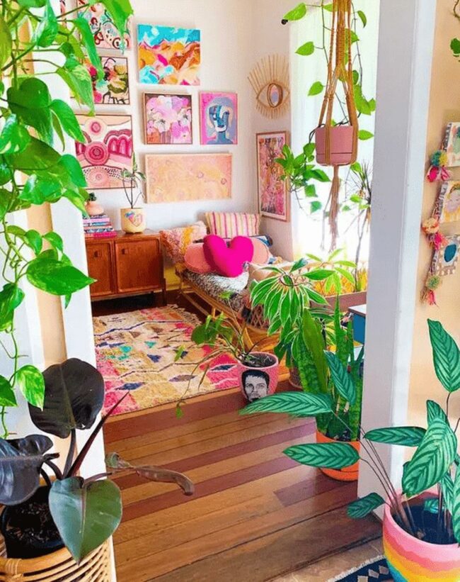 Vibrant Green Sanctuary Splash