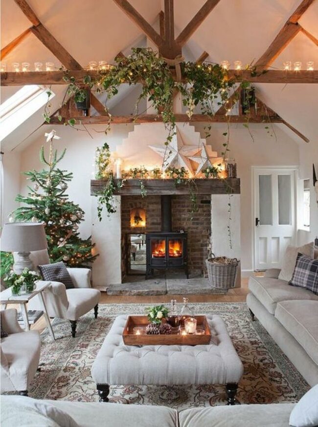 Festive Forest Fireside Retreat
