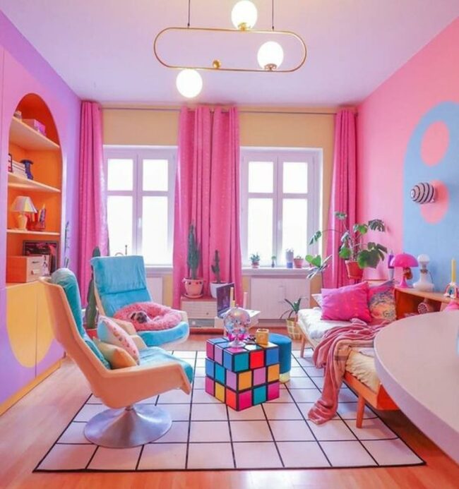 Rubik's Cube Living Room Vibes