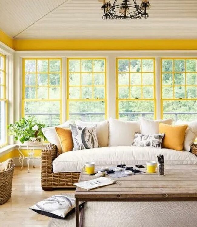 Sunny Yellow Living Oasis