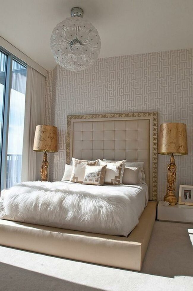 Golden Frame Bedroom