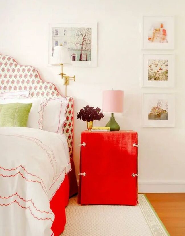 Red Green Bedside Fusion