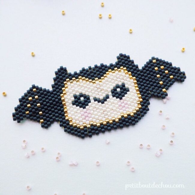 Golden-Winged Bead Bat