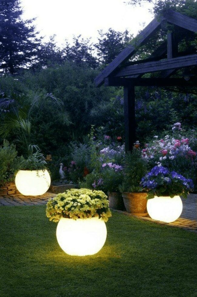Luminous Orb Garden