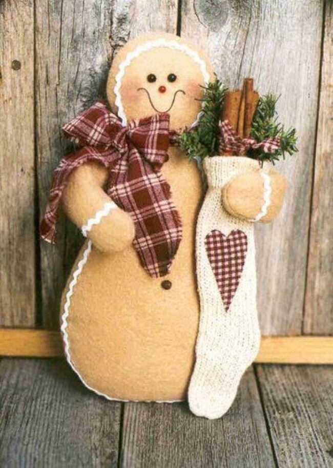 Plaid Gingerbread St