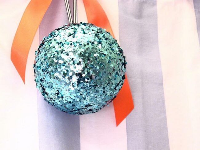 Sapphire Sequin Sphere Shimmer
