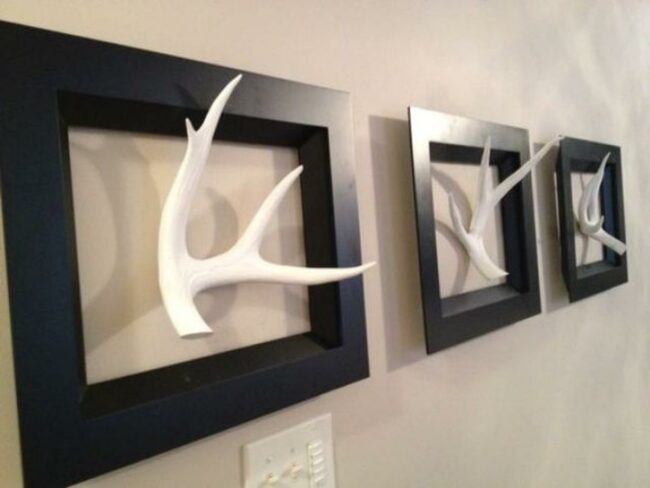 Monochrome Antler Geometry