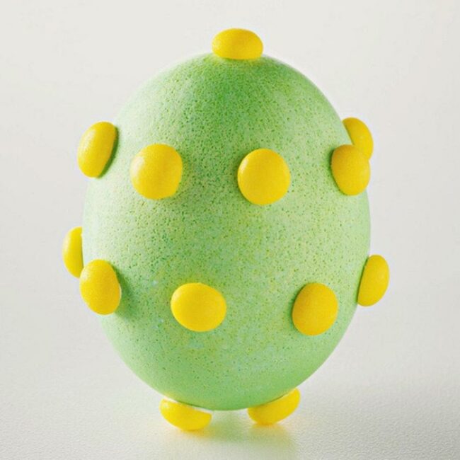 Dotted Pastel Egg Charm