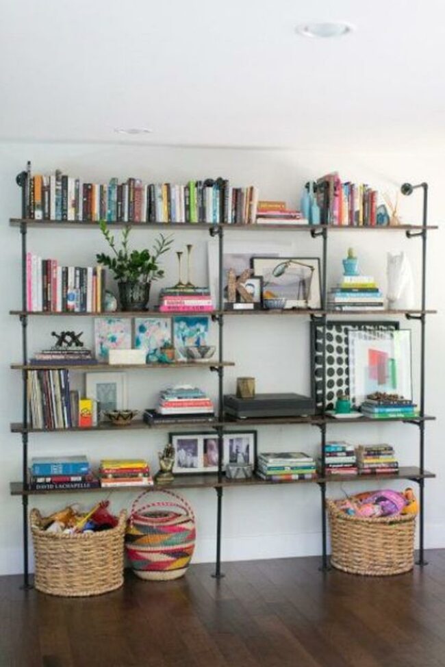 Colorful Literary Corner Display