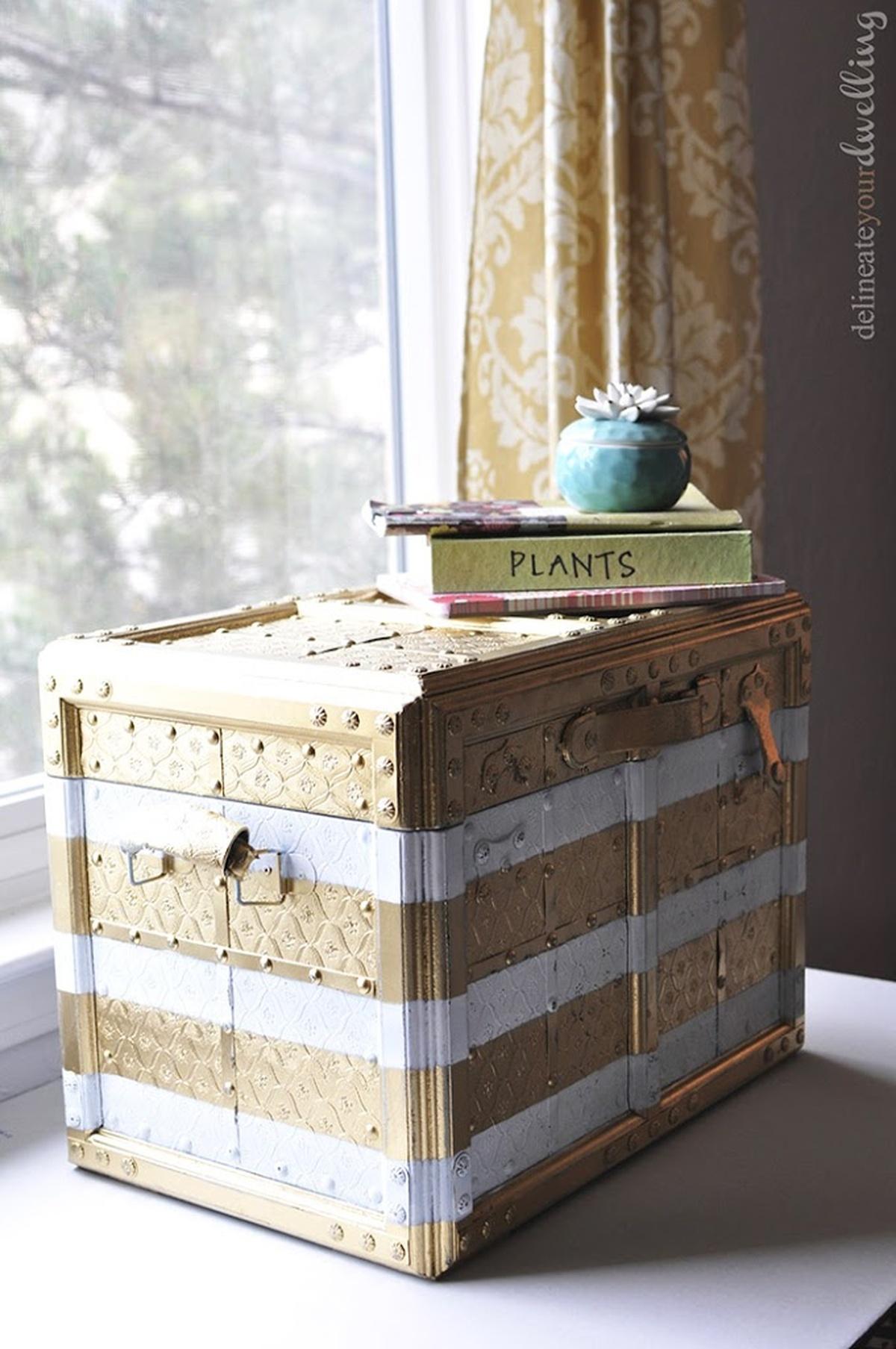13 Simple DIY Vintage Trunk Makeovers to Transform Old Pieces