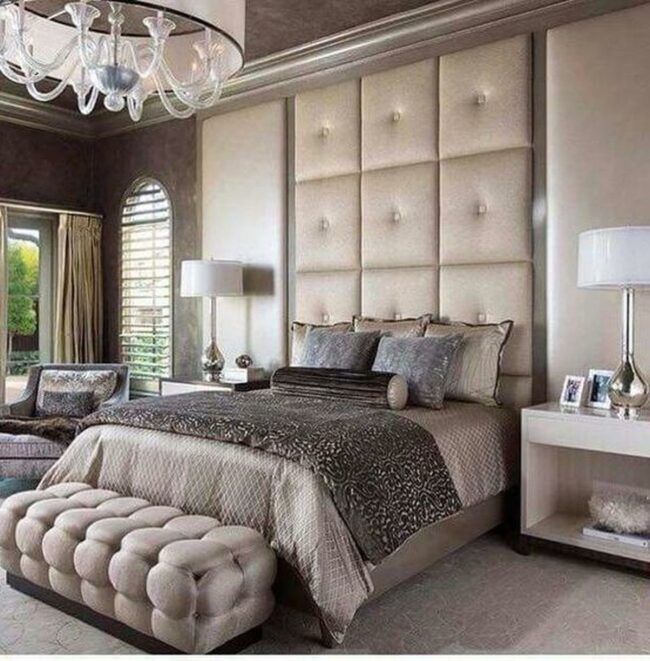 Beige Tufted Luxury
