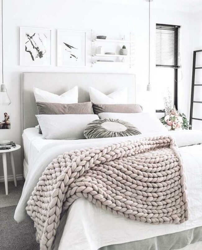 Gray Knit Texture
