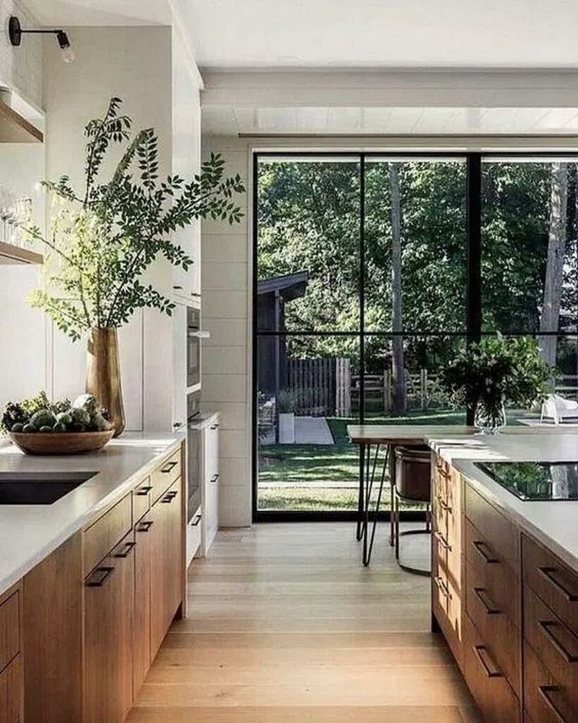 56 Breathtaking Kitchen Designs With A View
