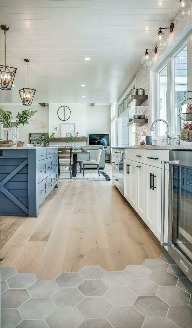 Blue Island Spotlight Kitchen