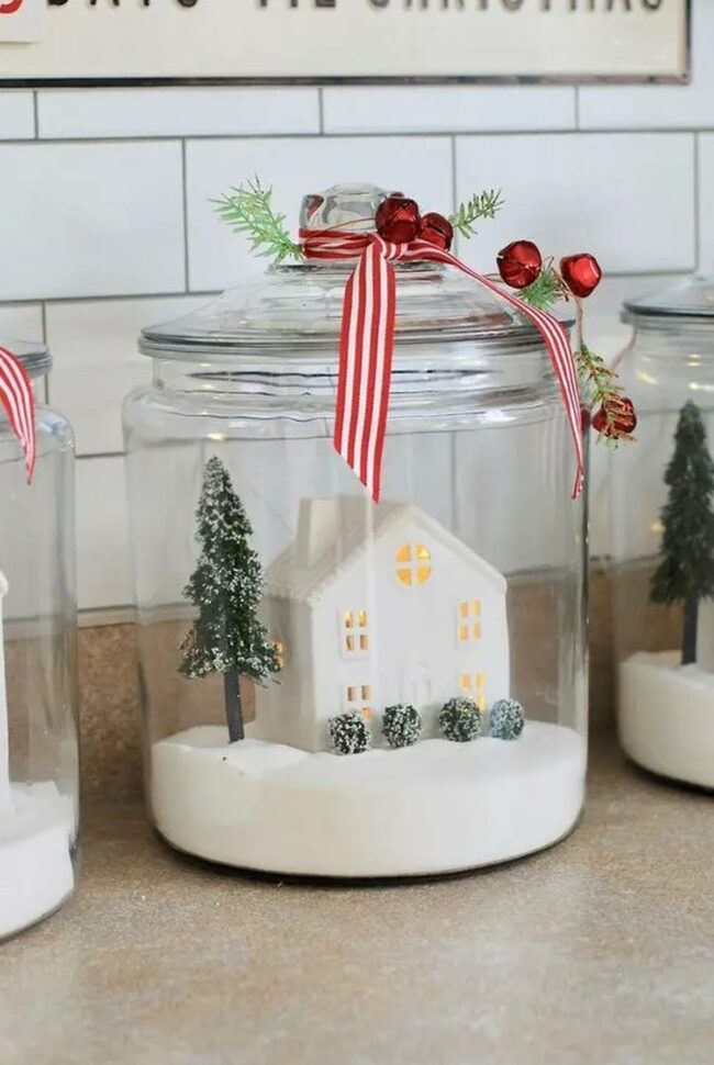 Winter Wonderland in Jars