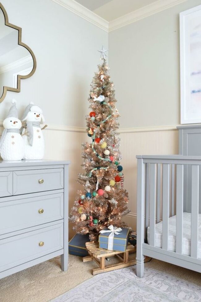 Colorful Tree Corner Display