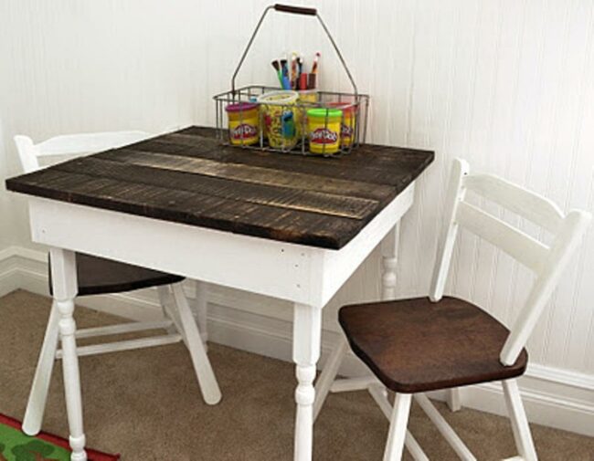 Playful Colors Wooden Corner
