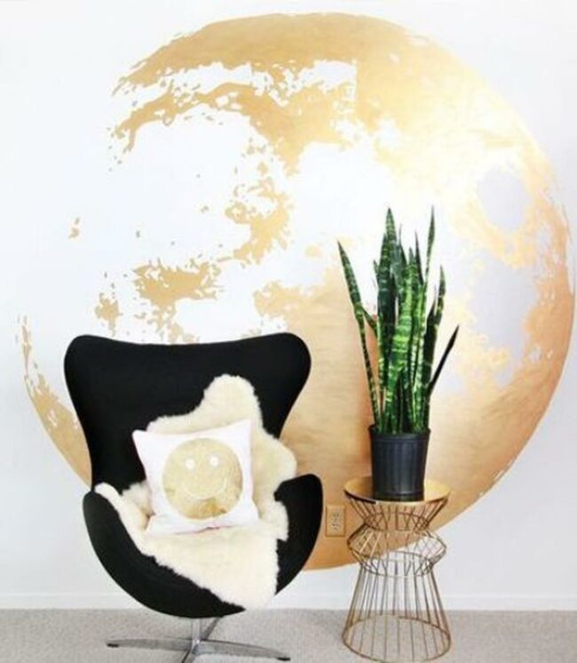 Lunar Gold Wall Art