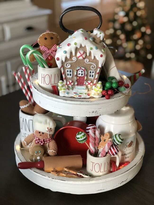 Gingerbread Holiday Kitchen Display