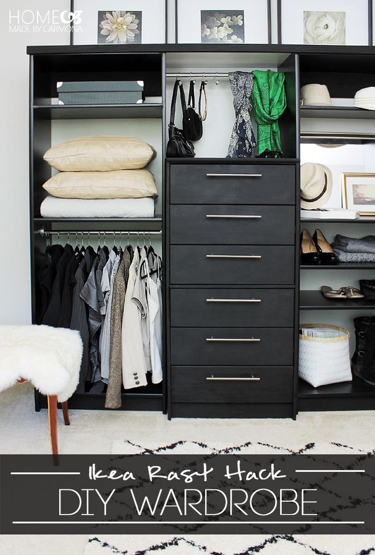 6 Clever DIY Wardrobe Organization Ideas For Neat Closets