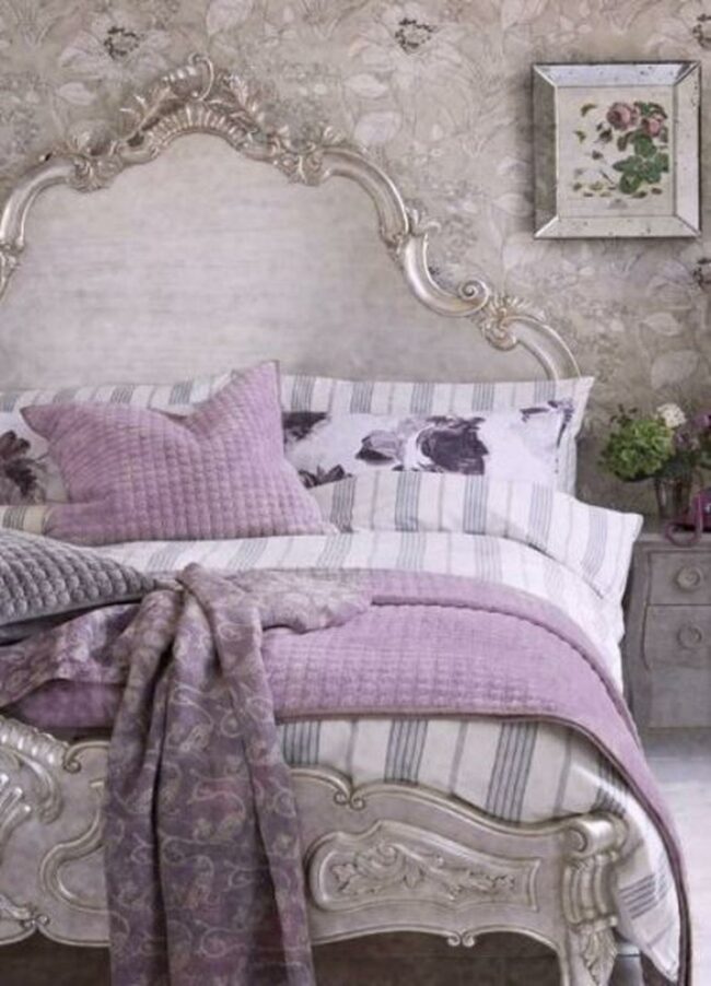 Silver Frame Lavender Dreams