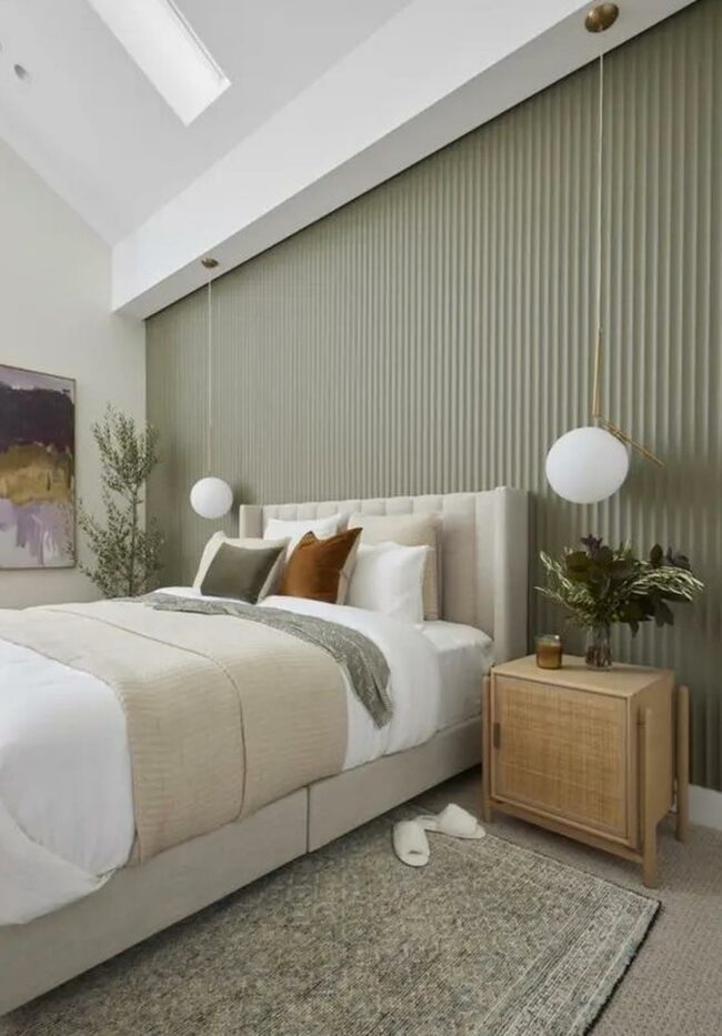 Green Textured Nature Sanctuary