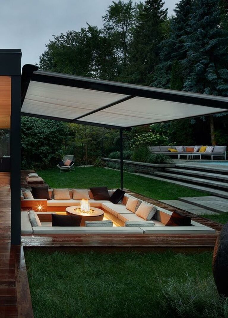 25 Inviting Sunken Patios to Inspire Luxe Outdoor Living