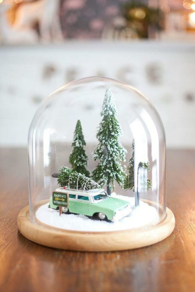 Nostalgic Snow Globe Christmas