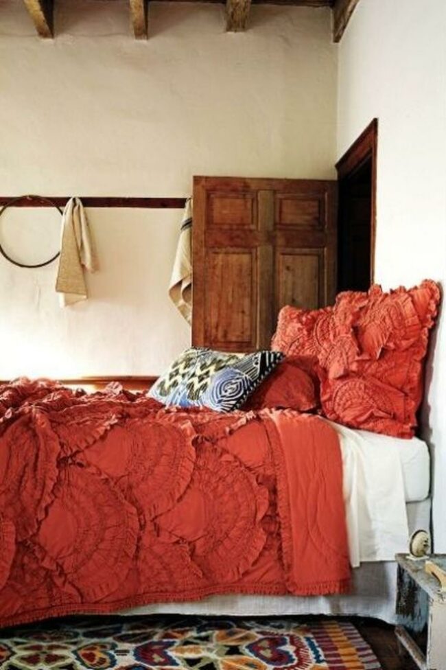 Burnt Orange Comfort Retreat