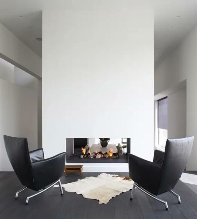 Charcoal Chairs Meet Crisp White Sanctuary