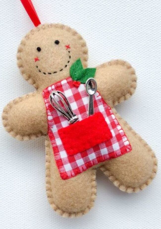 Felt Gingerbread Kitchen