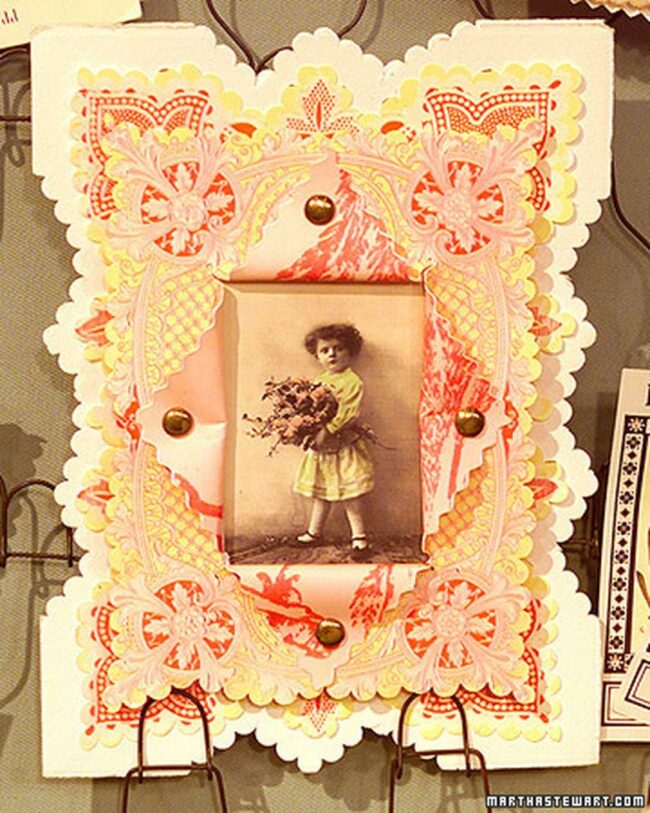 Vintage Blossom Memory Frame