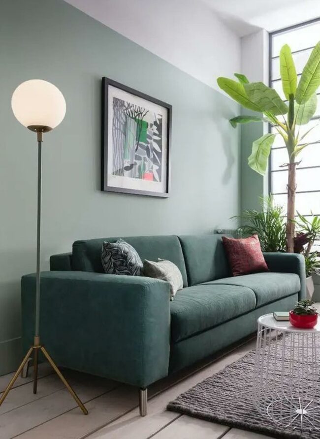 Green Sanctuary Living Room