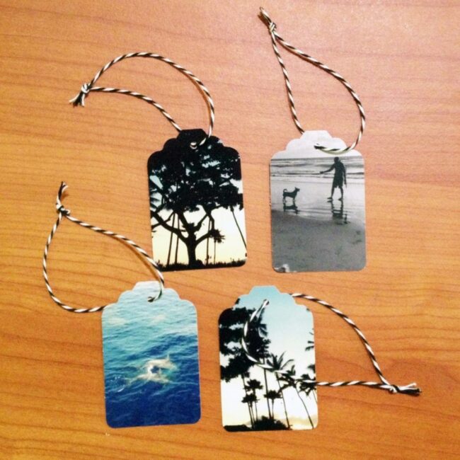 Coastal Memories Wooden Tags