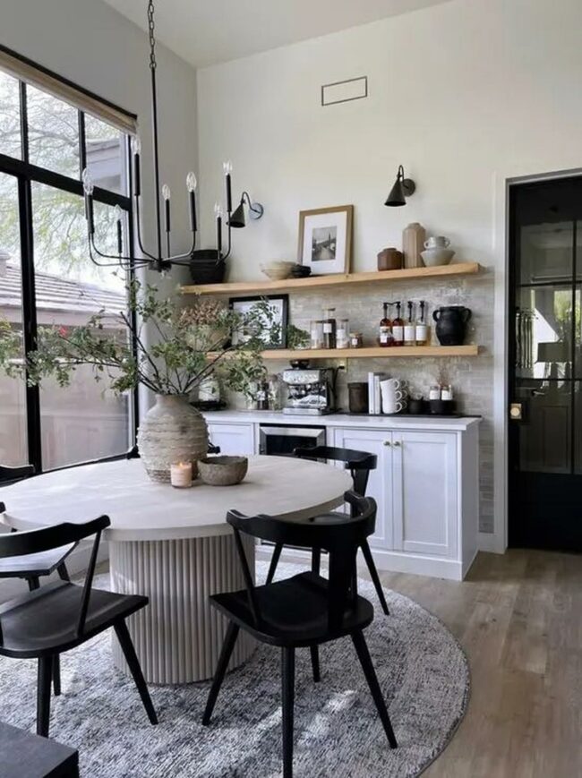 Luminous White Dining Sphere