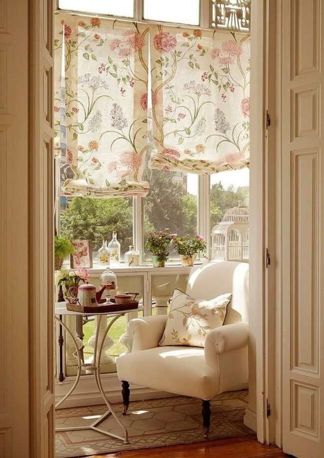Soft Pink Floral Nook